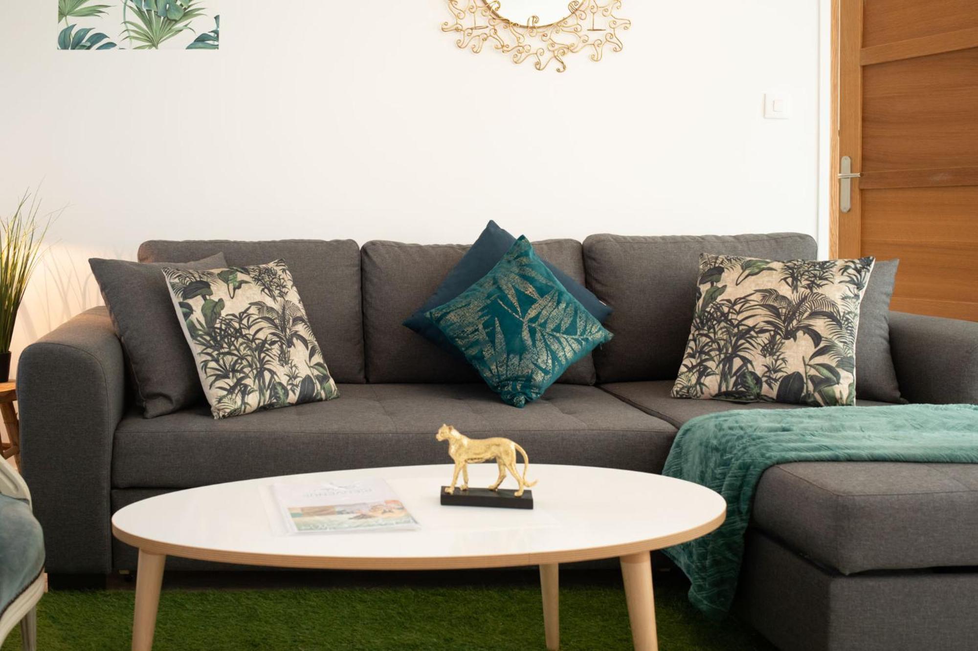 Jungle Appartement Lumineux Plein Centre Boulogne-sur-Mer Exteriör bild